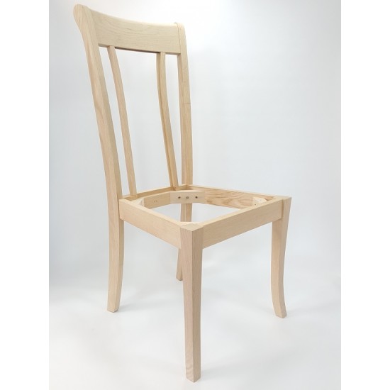 Chaise en bois (chêne) de cuisine #0200 en inventaire